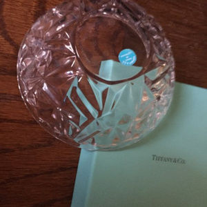 Tiffany Crystal Glass Round Bowl